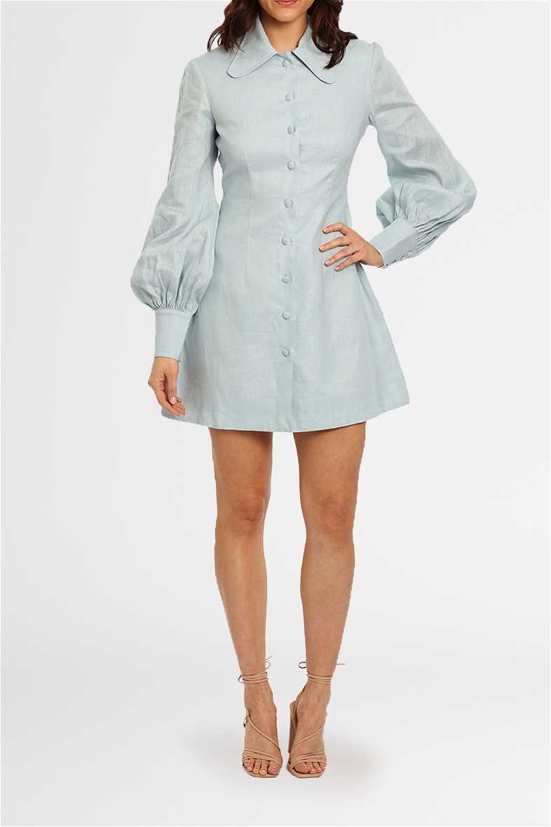 knee length dresses for ladies Lun Mini Dress Silver L / Silver