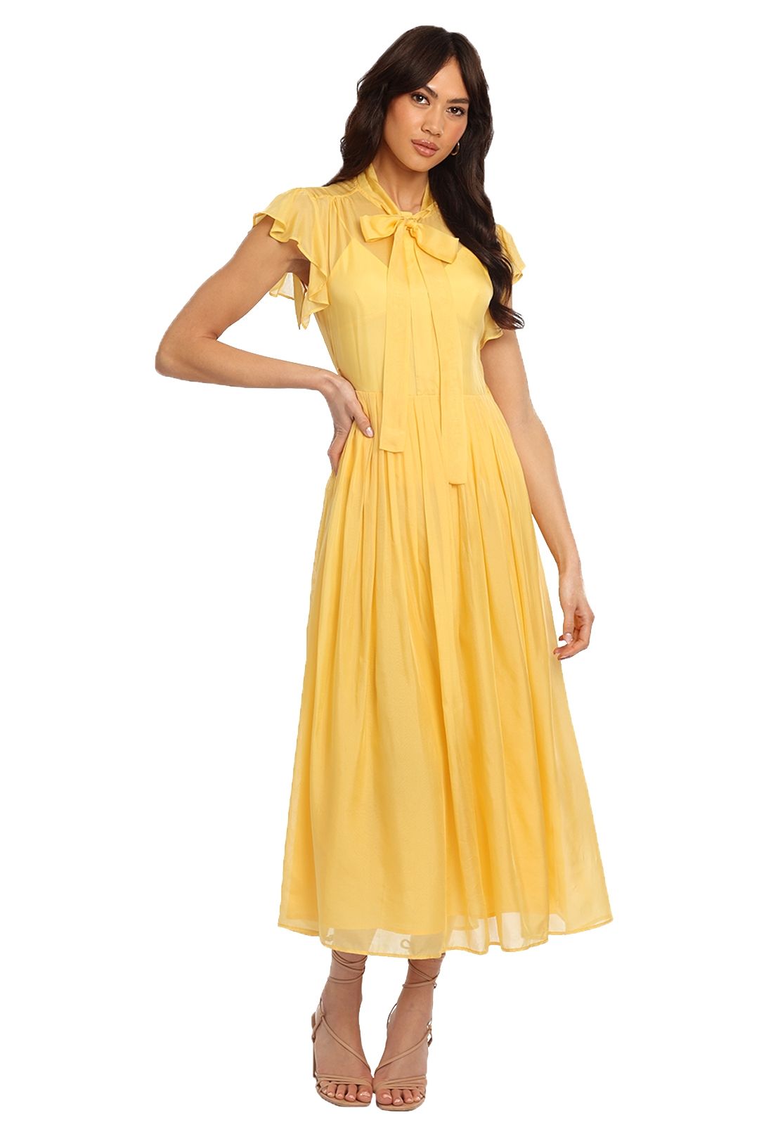 Ava Wylde Maxi Dress in Sage by Auguste for Hire