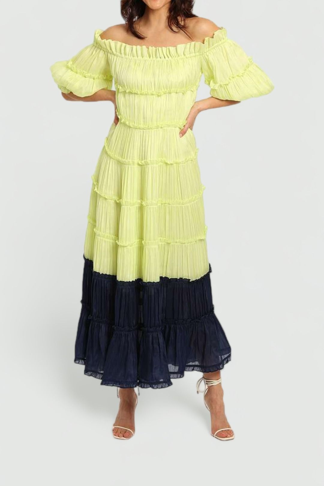 LEO LIN The Nobility Dress midi