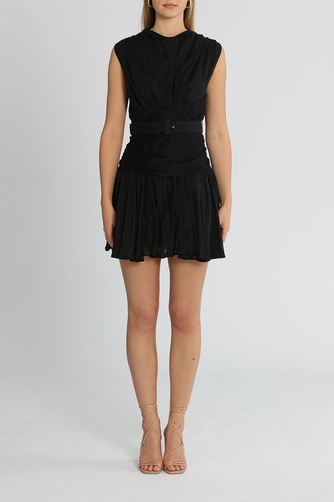 chinese dress ladies Rent Leo Lin Odette Midi Dress (Black) – Dress for a Night main image 0