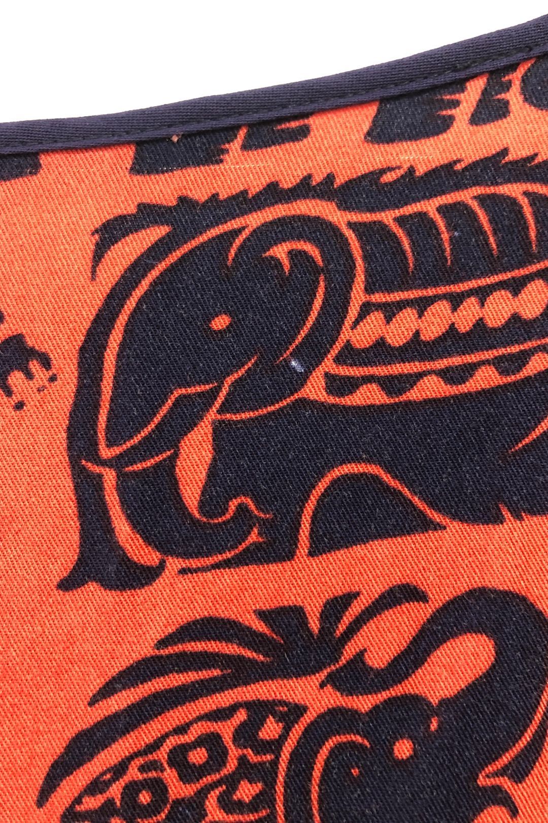 Leona Edmiston - Elephant Print Gathered Waist Dress