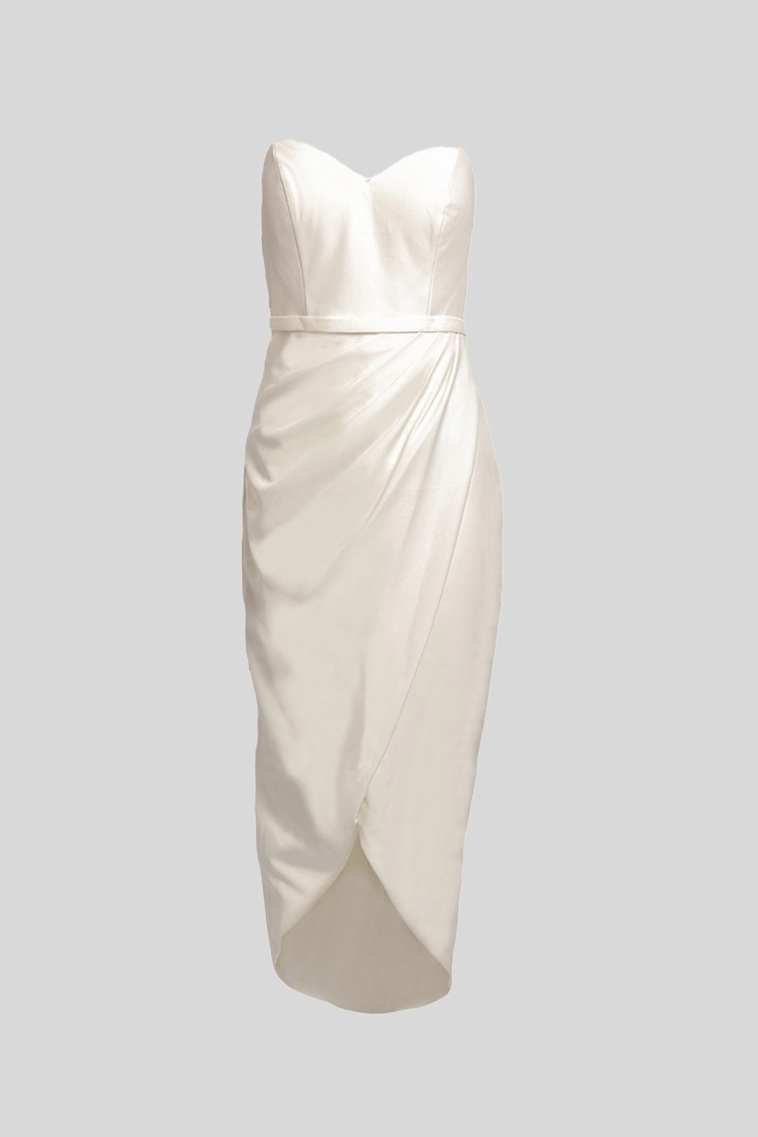 Les Demoiselle - Sweetheart Strapless Wrap Dress