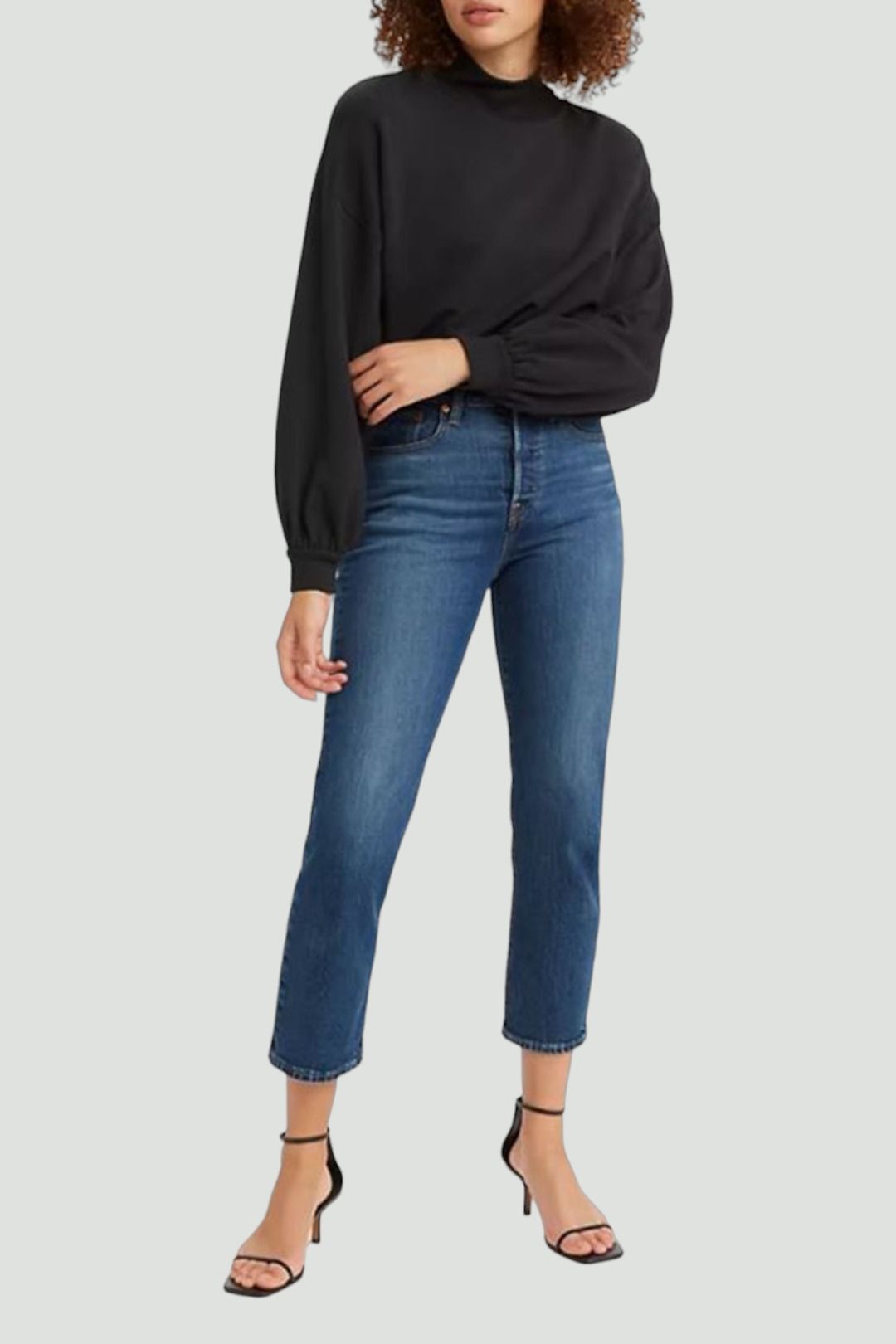 Levi's Wedgie Straight Mid Rise Denim