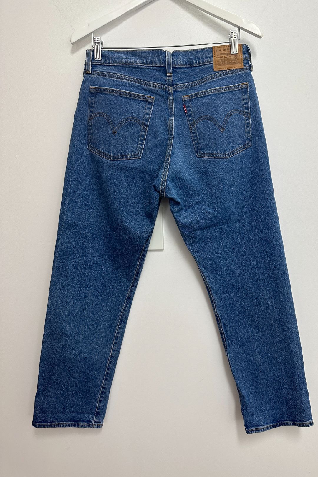 Levi's Wedgie Straight Mid Rise Denim