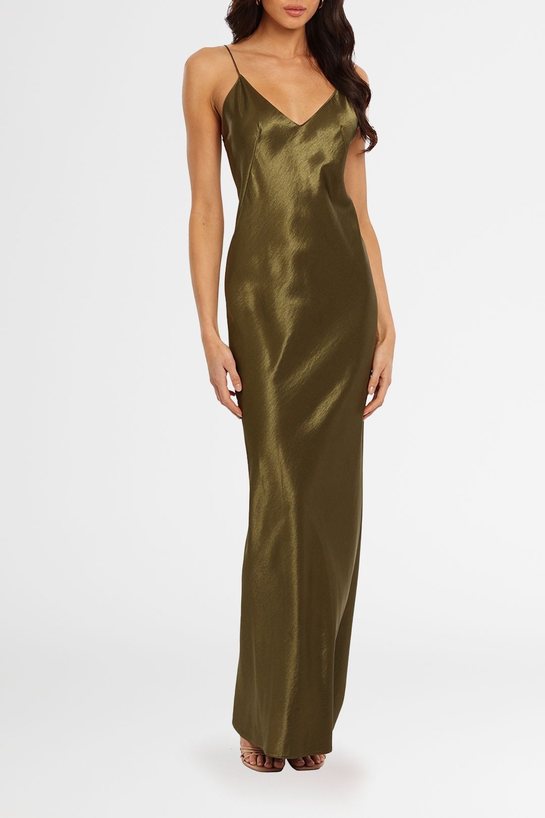 Lexi Camila Dress Green khaki