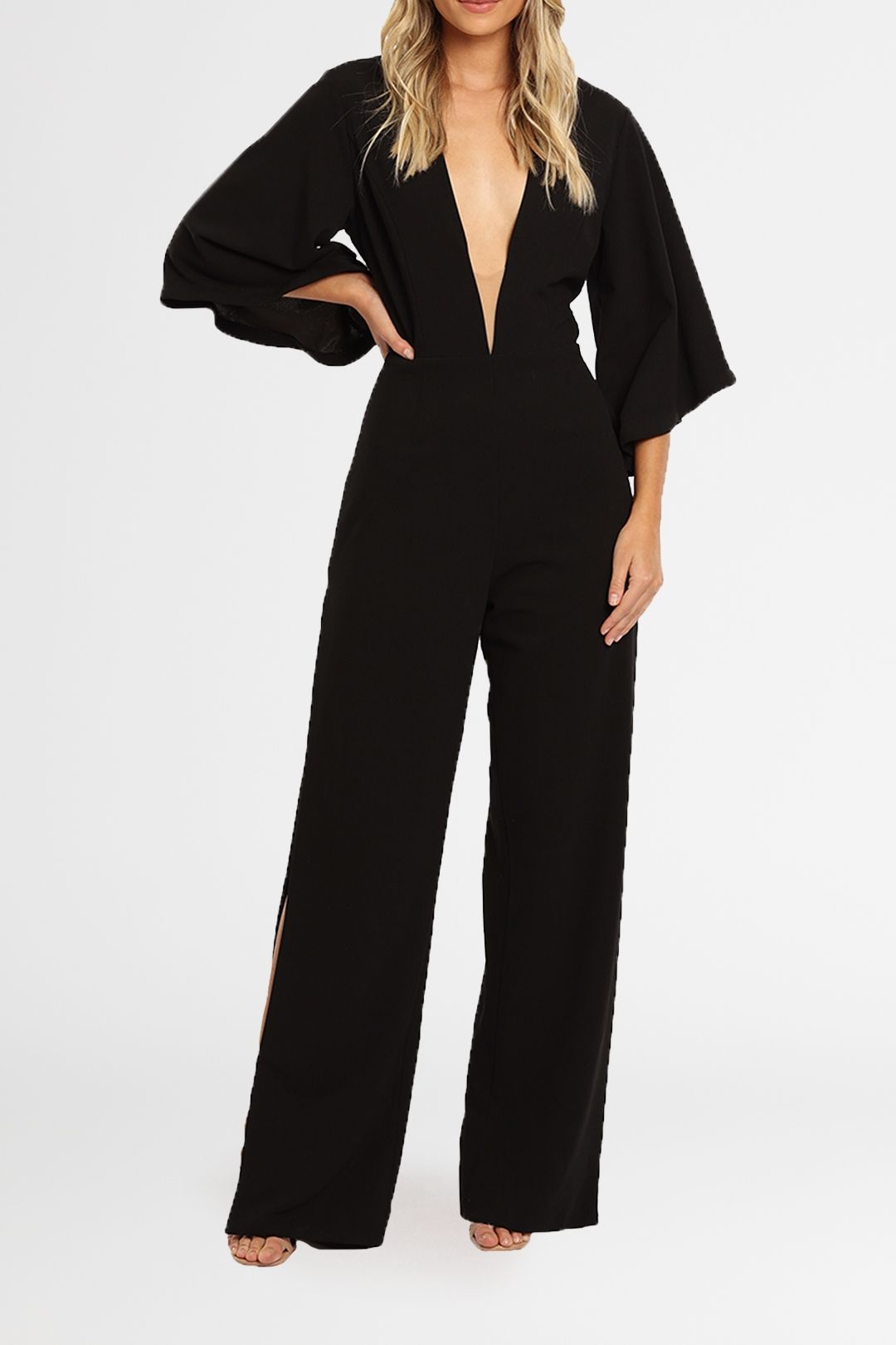 Lexi  Soleste Jumpsuit Plunge