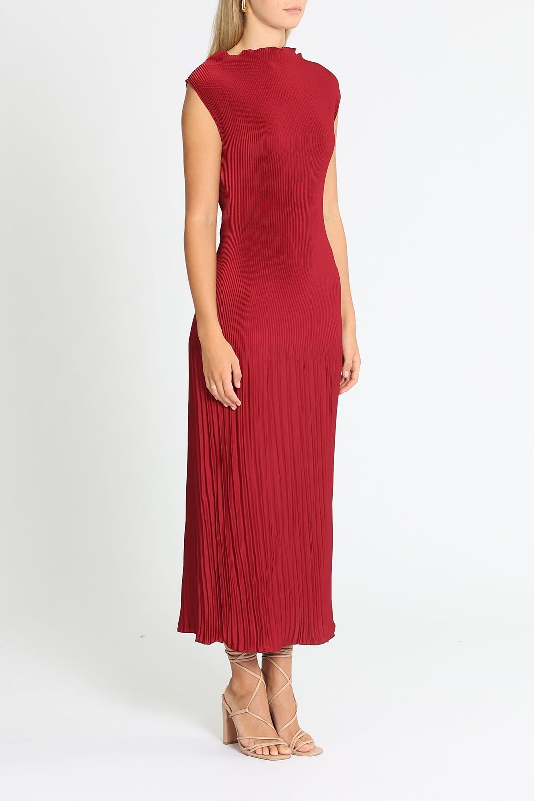 Coast ruby pleated midi dress sales