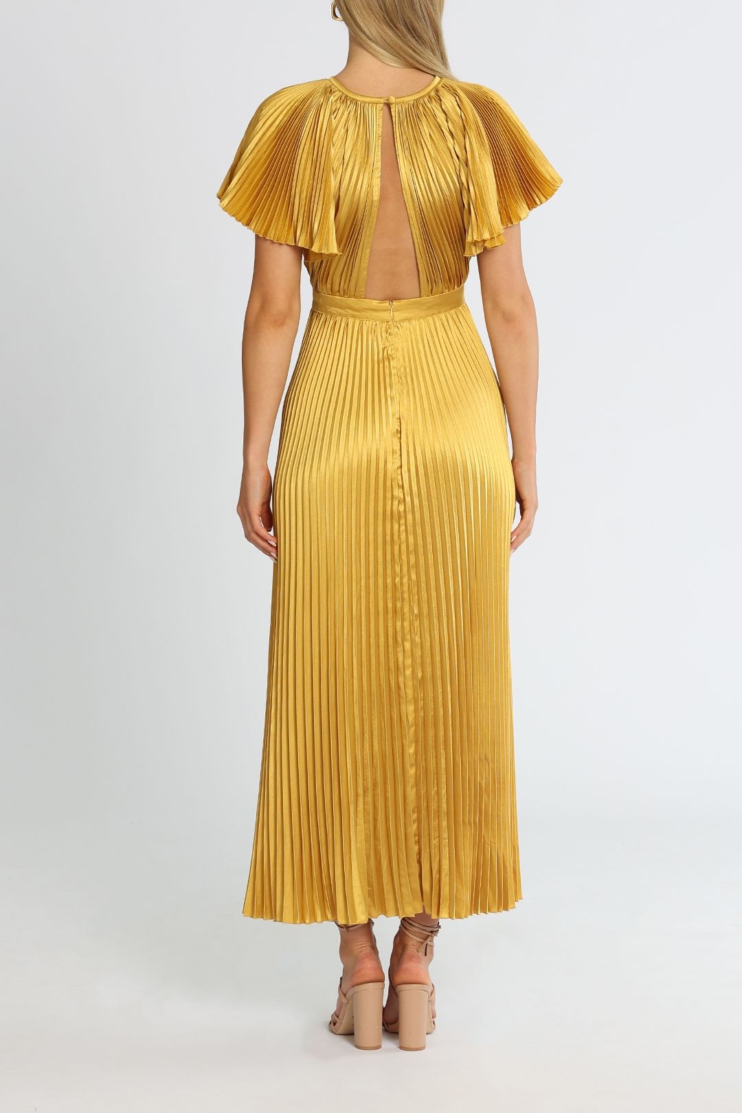 green emerald velvet dress Black Tie Gown - Desert – L'IDÉE main image 1