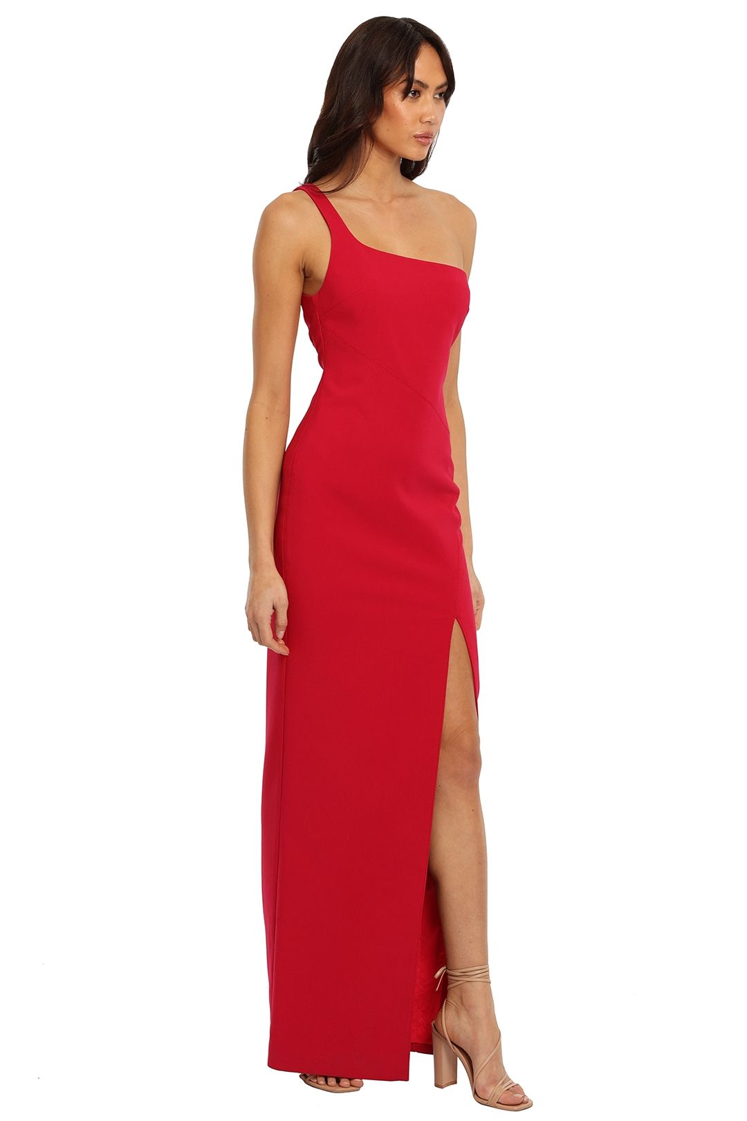 Likely NYC Camden Gown Scarlett one shoulder