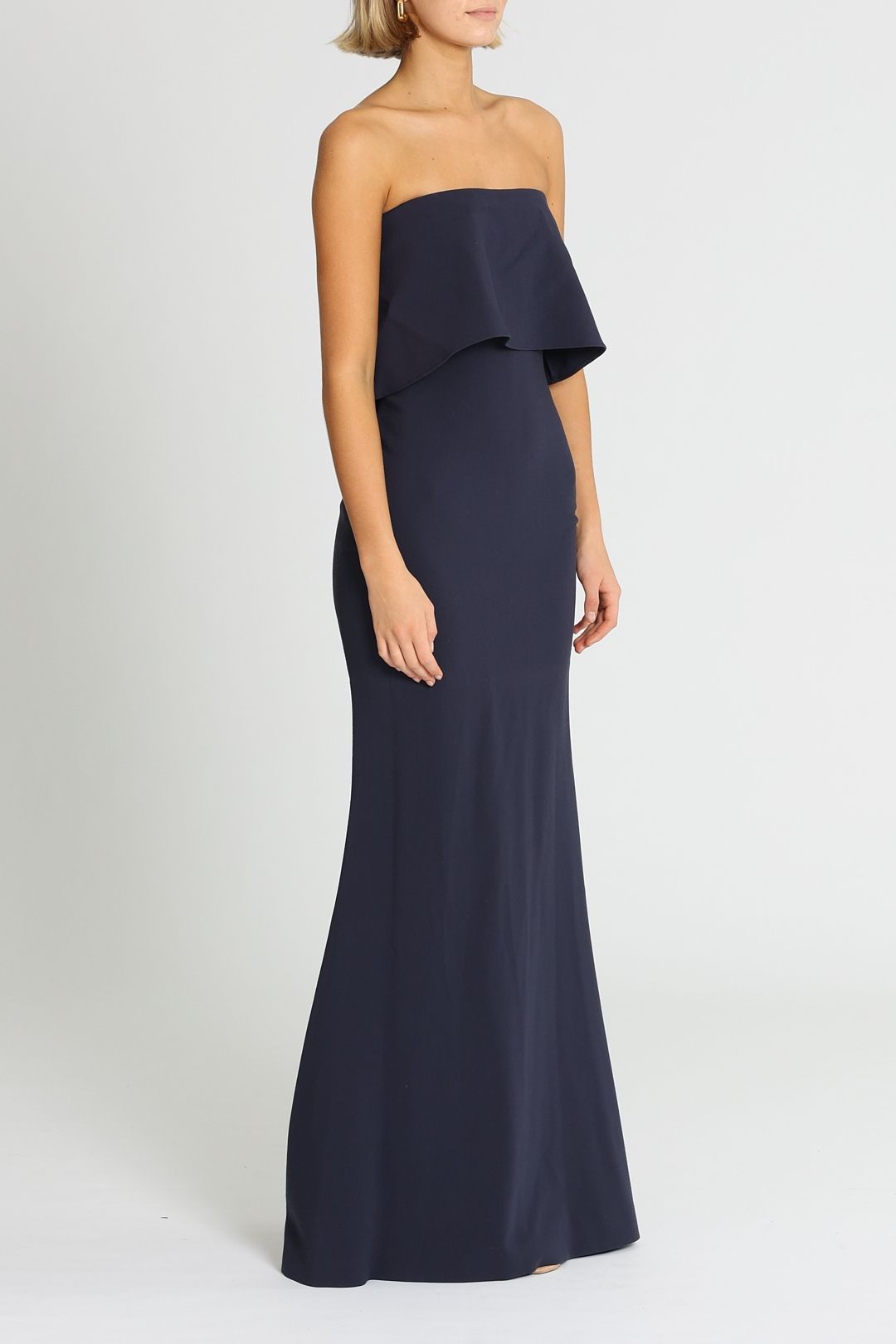 Hire Driggs Gown in Navy Likely NYC GlamCorner