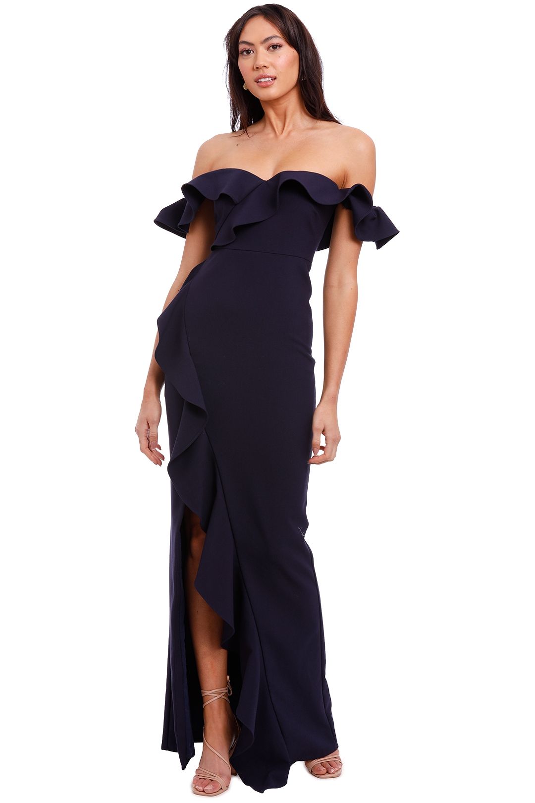 Miller Gown in Navy by Likely NYC for Hire GlamCorner