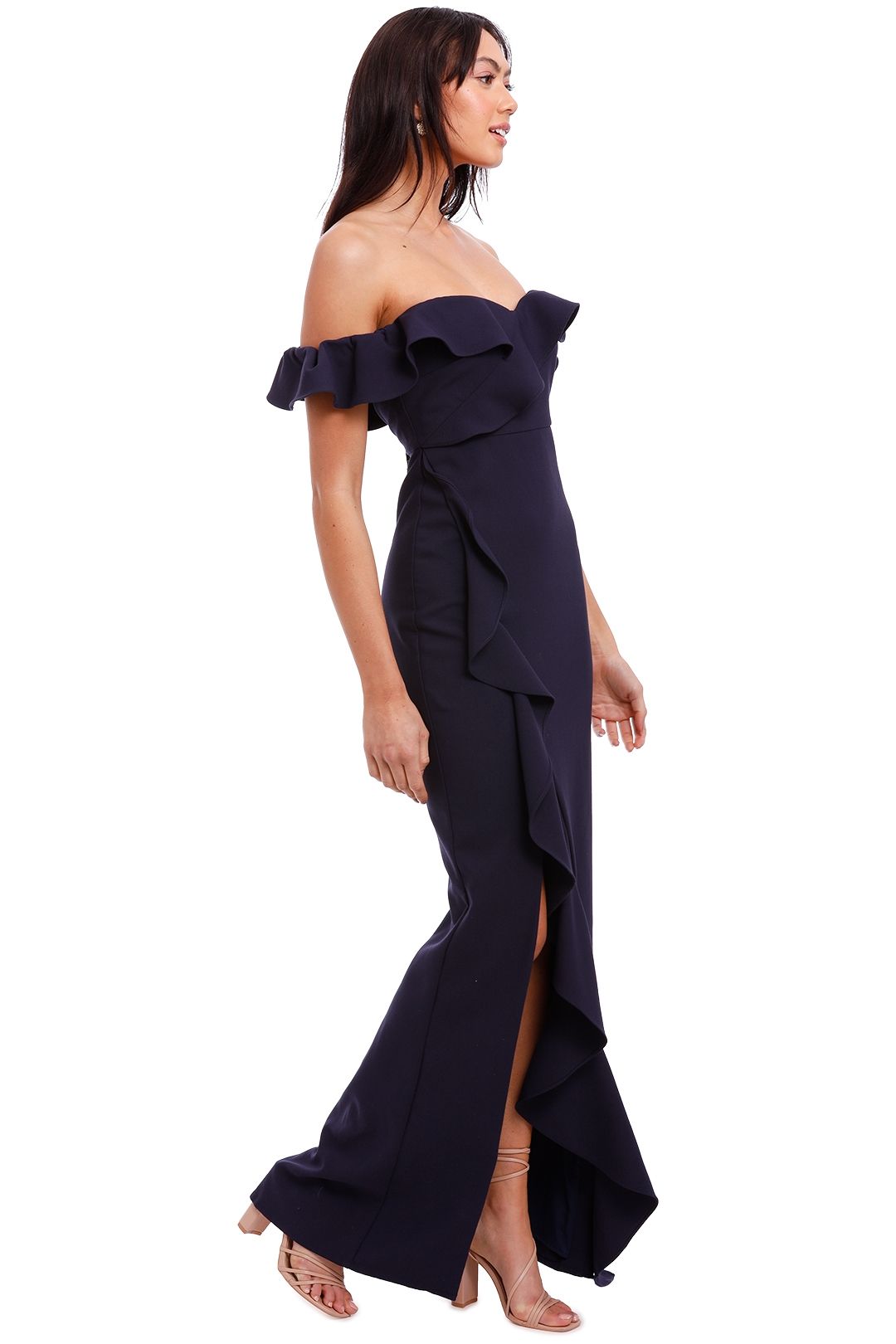 Miller Gown in Navy by Likely NYC for Hire GlamCorner