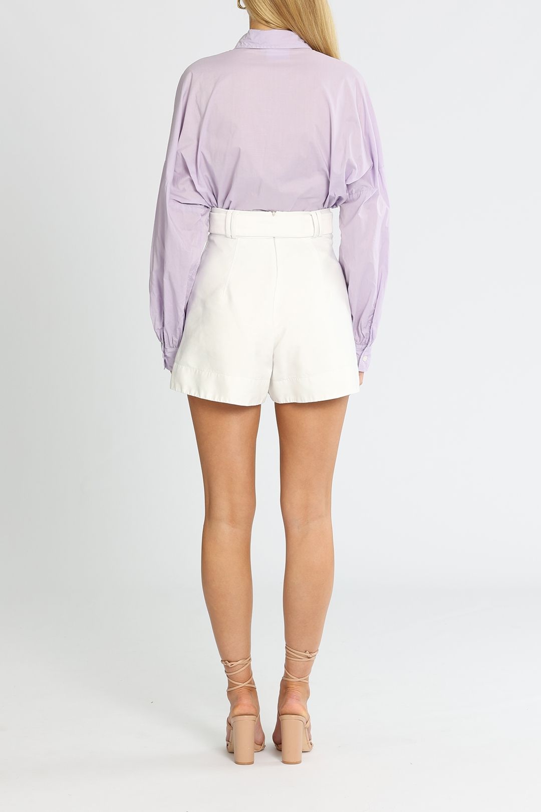 Lmnd Amelia Shirt Lilac Relaxed Fit