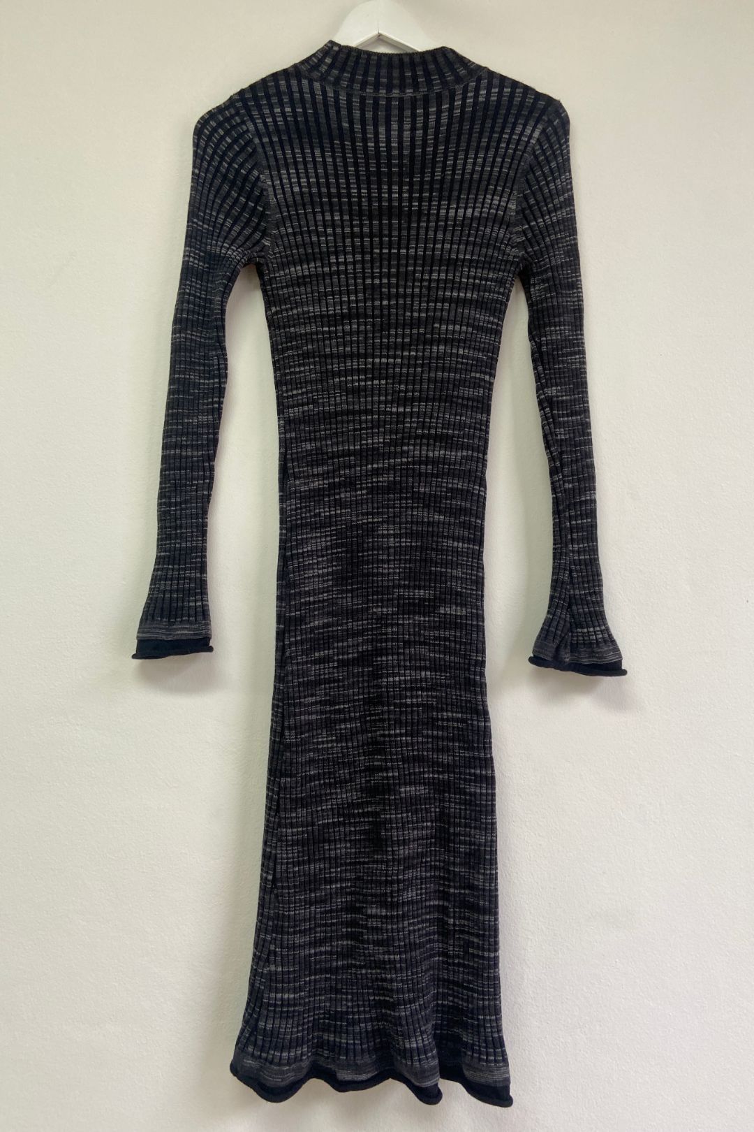 Long Black Knitted Dress / Long Sleeve Dress / Pencil Dress / Bodycon Dress  / Turtle Neck Dress / Polo Dress / Floor Length Dress - Etsy