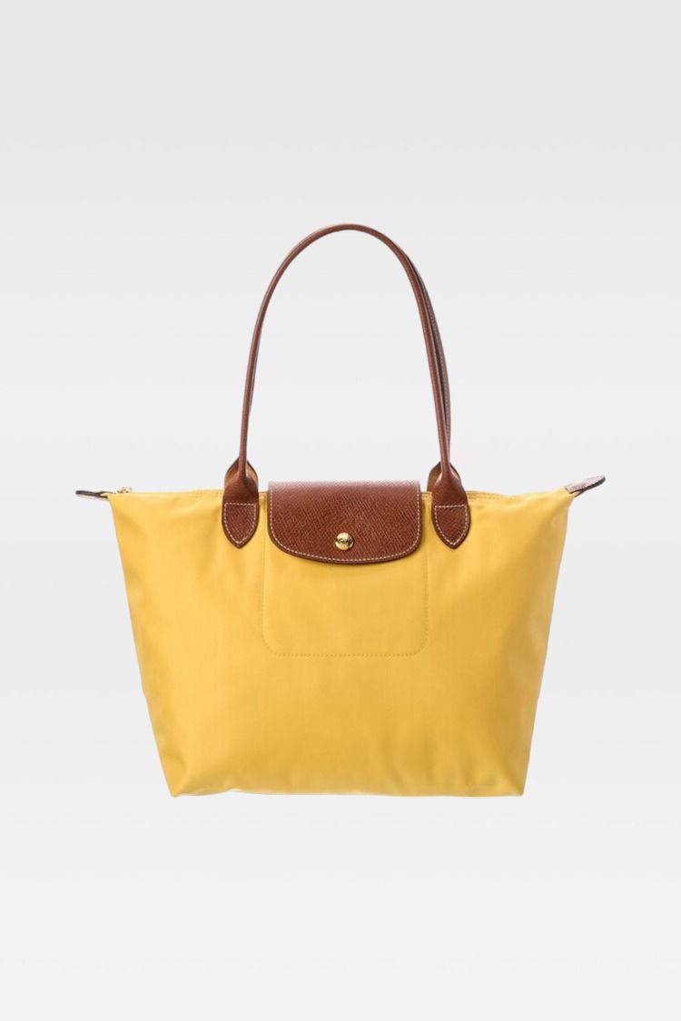 Longchamp yellow new arrivals tote bag