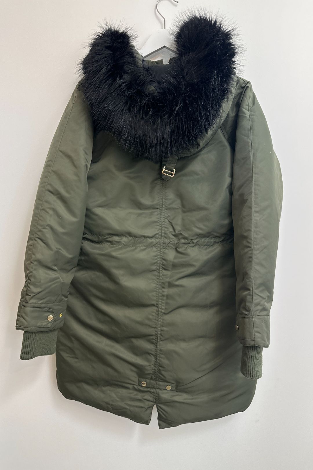 Gigi hadid longline padded jacket 2025