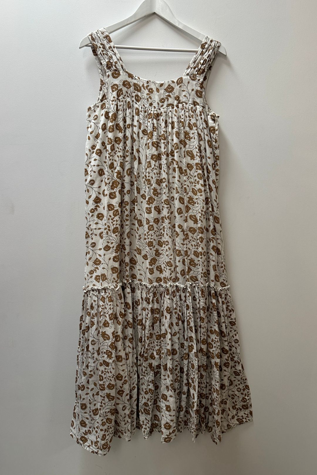 Buy Lopa Maxi Dress in Floral Print | Daughters of India | GlamCorner