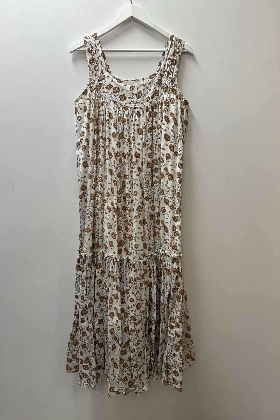 Daughters of India Lopa Maxi Dress in Floral Print