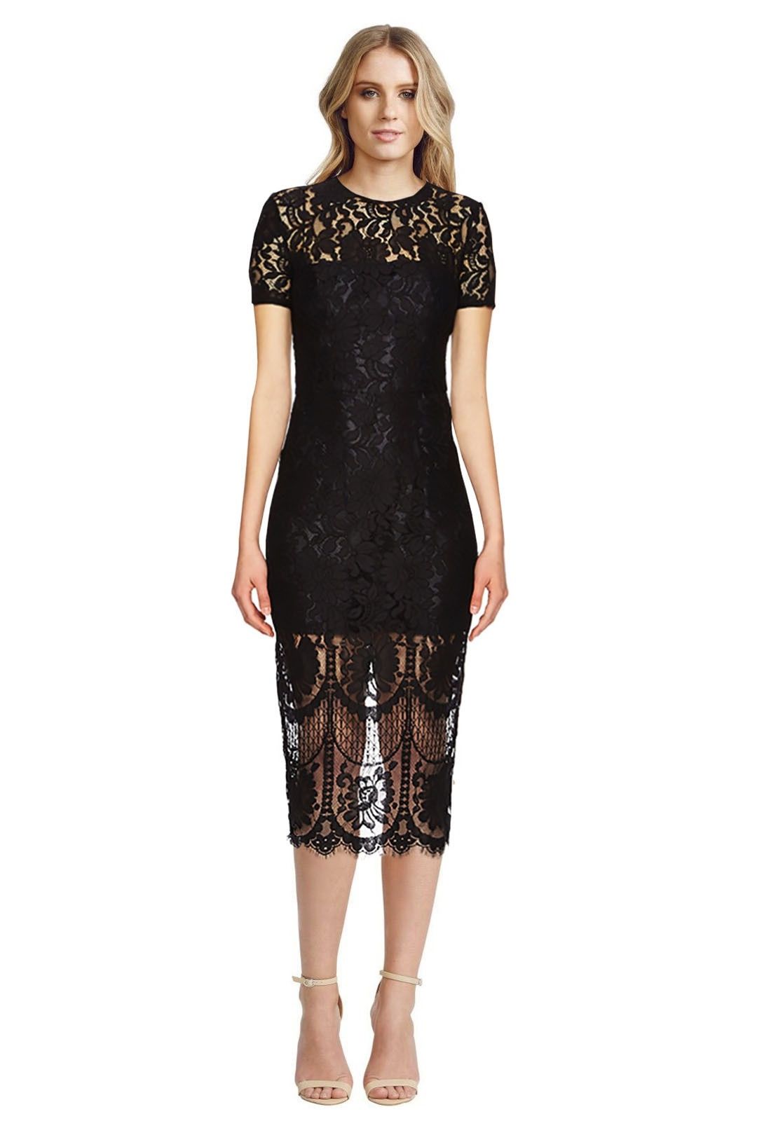 black vintage lace dress Lilli Lace Dress – Vintage Vandalizm main image 0