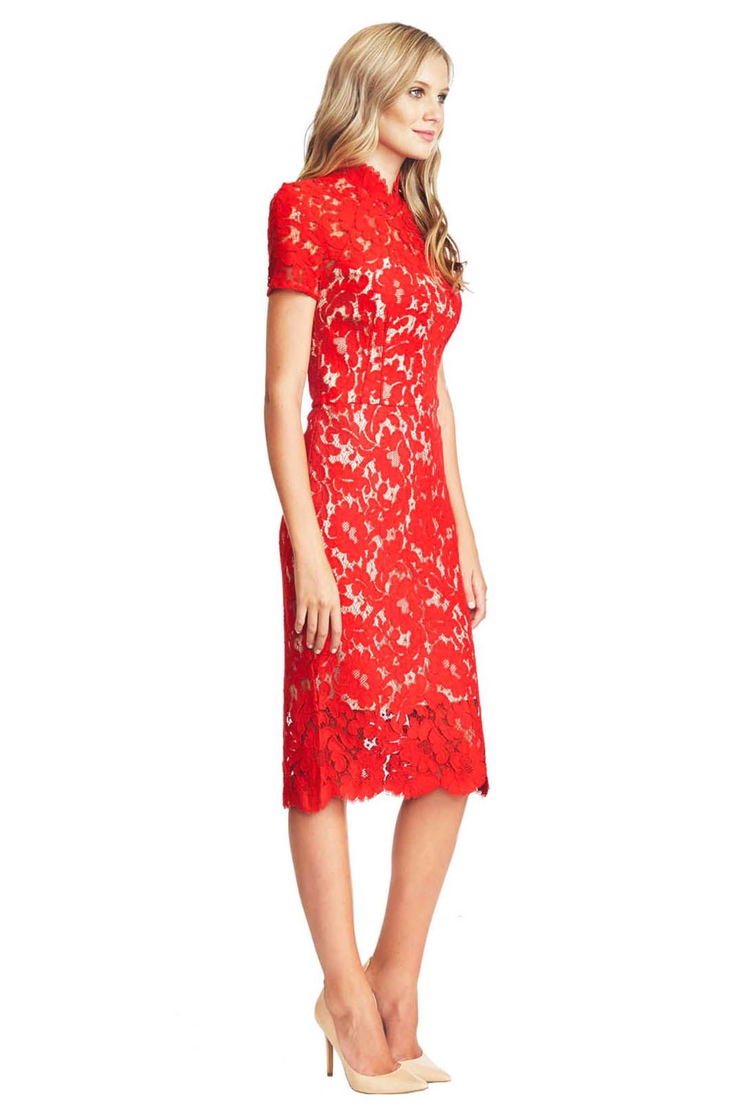 Lover ode lace midi dress shop