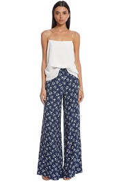 Lover - Mimosa Pant - Navy - Front
