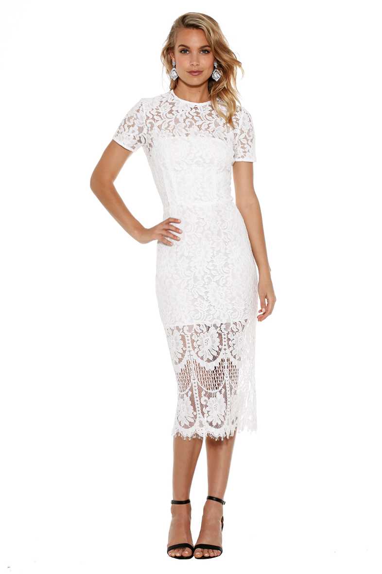 chinese dress ladies Lover The Label Blue Lace dress 6/8 – The Wardrobe main image 0