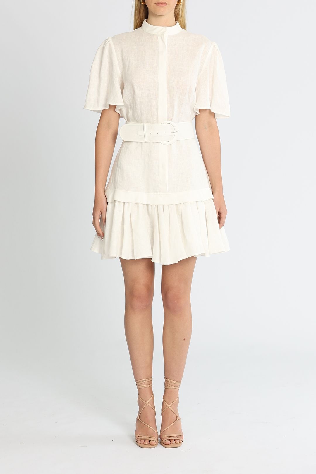 Hire Luminous Shirt Dress | LEO LIN | GlamCorner Hire Luminous Shirt Dress | LEO LIN | GlamCorner