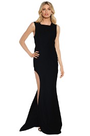 LUOM.O - Enigma Dress - Black - Front