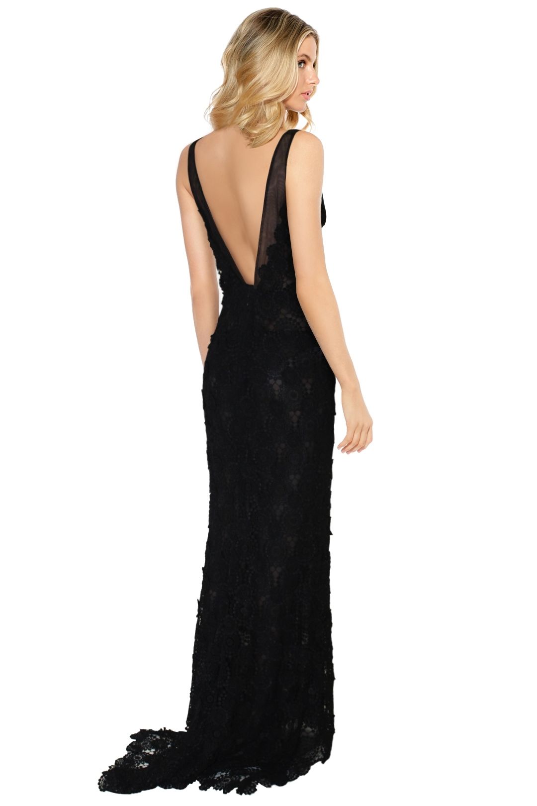 knee length dresses for ladies Lux Lisbon Lace Strappy Maxi Dress – SPELL