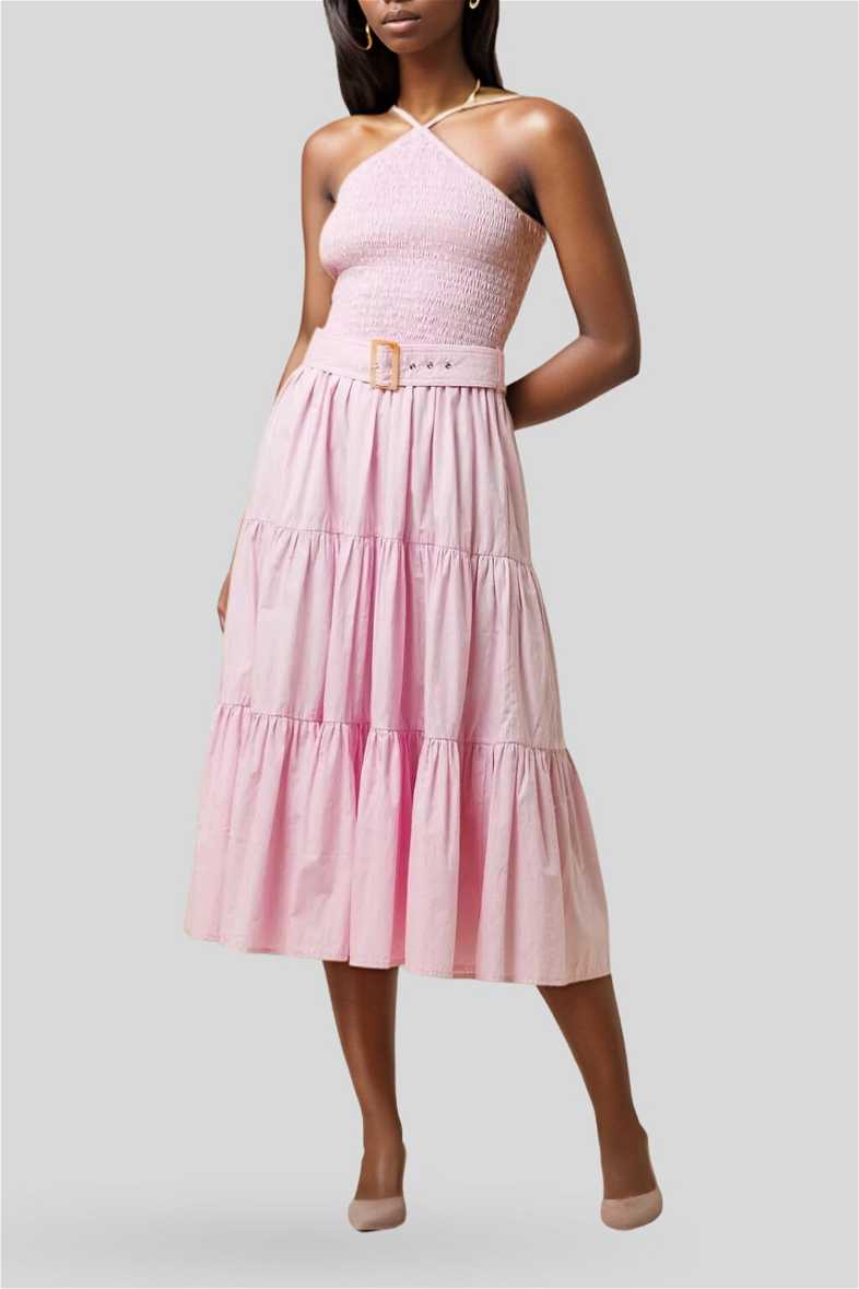 Hire Arlen Dress in Lilac | Lusana | GlamCorner