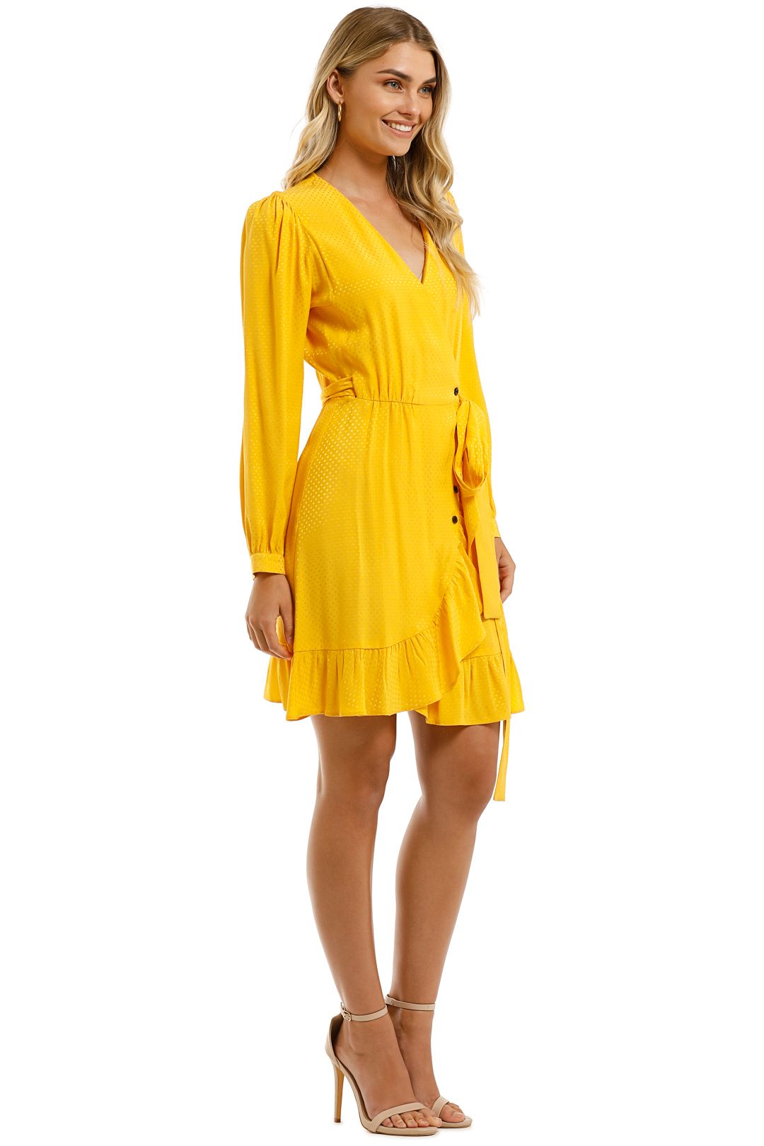 Sunny girl hot sale wrap dress