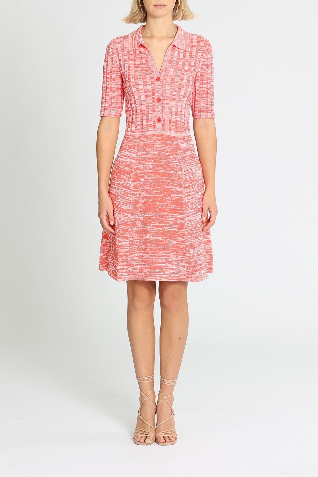 Marcs Across The Universe Knit Dress Red