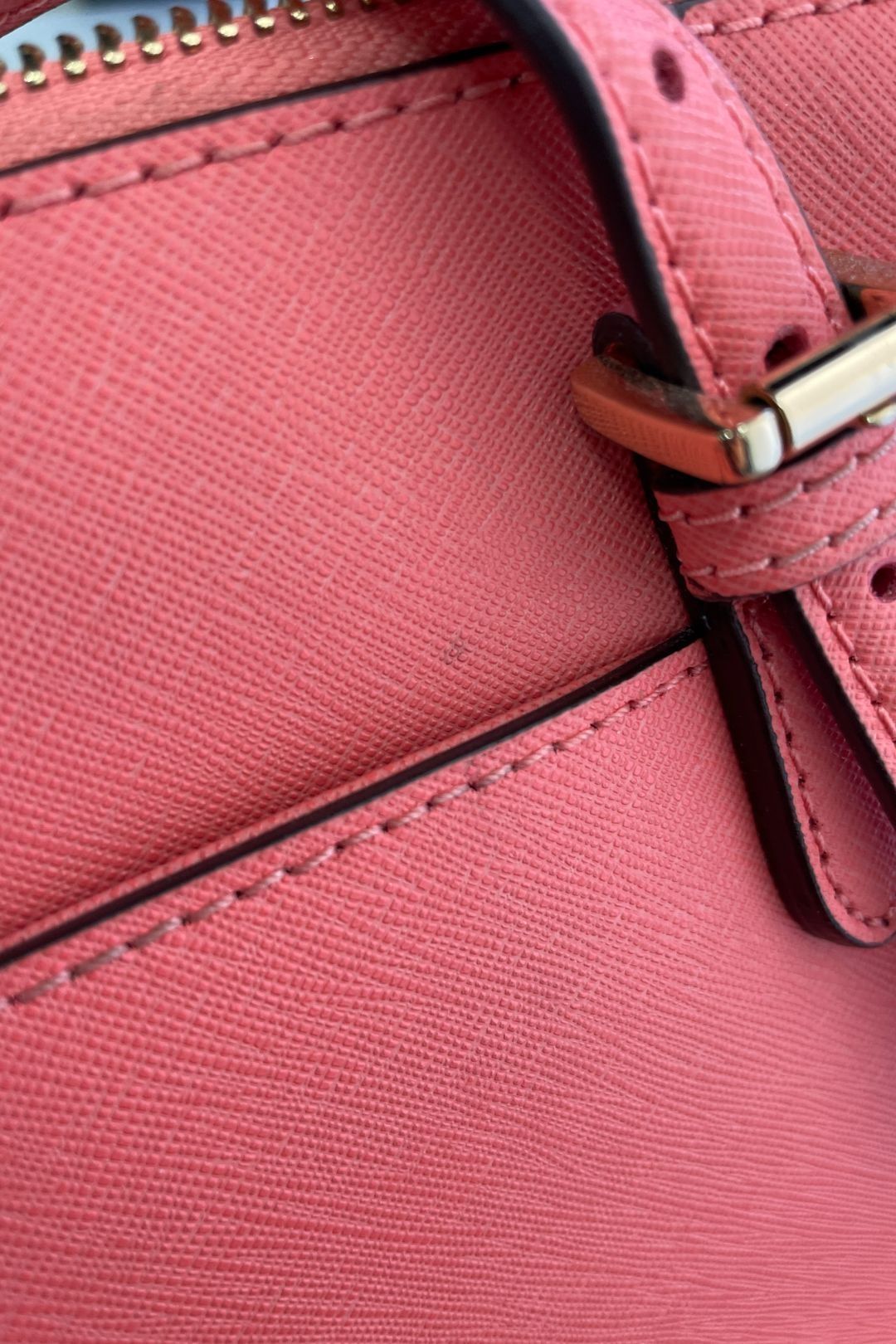 Marilyn Medium Saffiano Leather Tote Bag