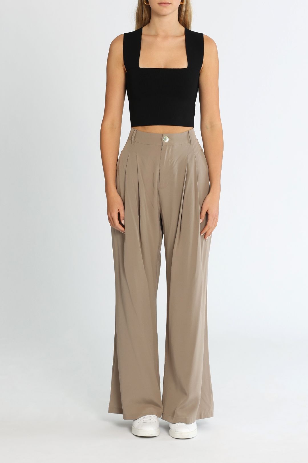Marle Willow Cotton Pant Portobello