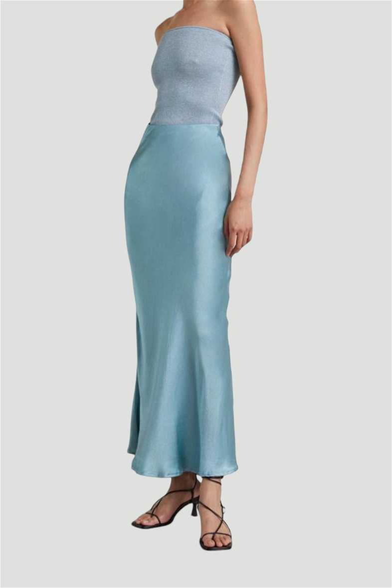 long blush maxi dress Chloe Modest Maxi Textured Pale Pink Large