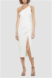 Manning Cartell - Marvellous Creations One Shoulder Dress in White