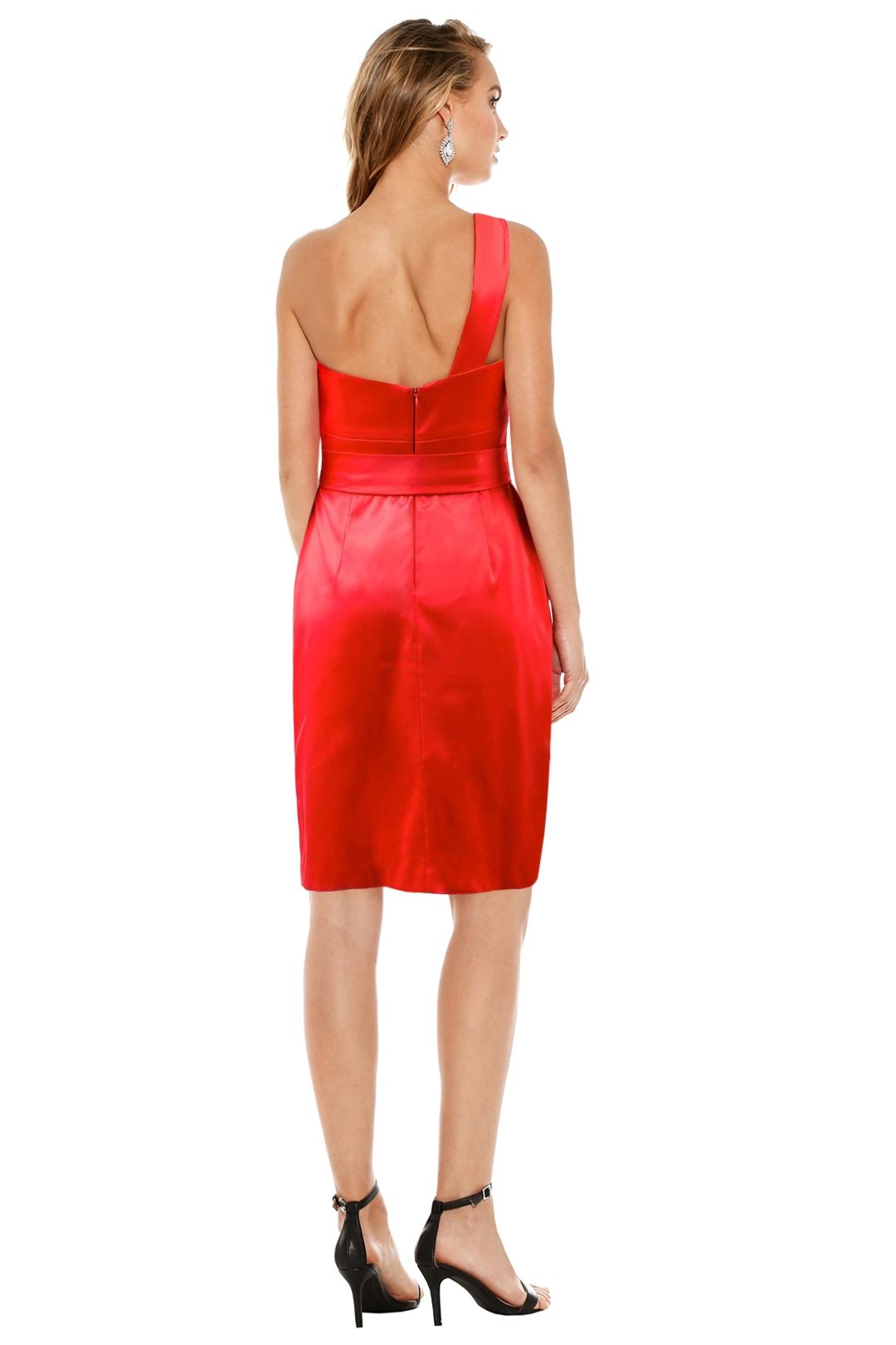Matthew Eager - Miama Dress - Red - Back
