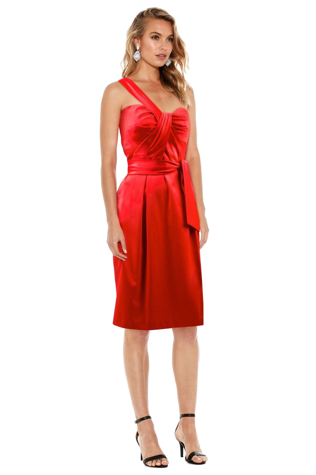 Matthew Eager - Miama Dress - Red - Side