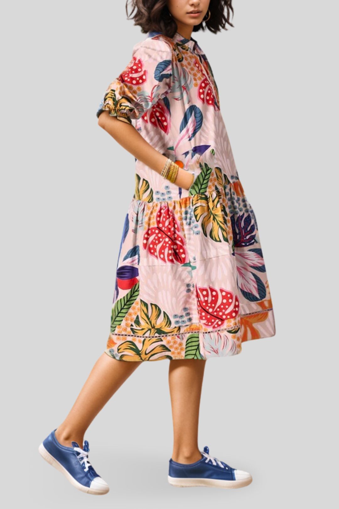Hire Vanilla Forest Sasha Midi Dress Maude Vivante GlamCorner