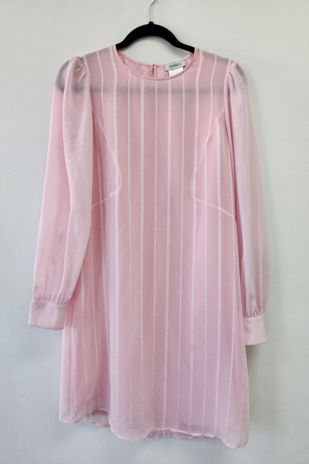 Pale pink shift dress cheap