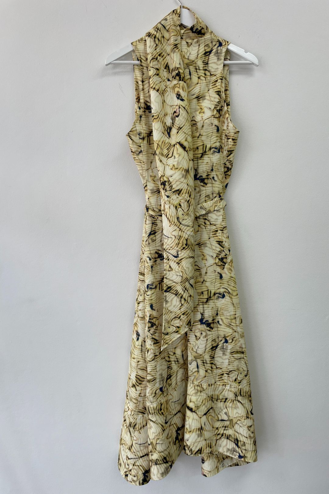 Buy High Neck Midi Dress in Caspian Print Camilla and Marc GlamCorner