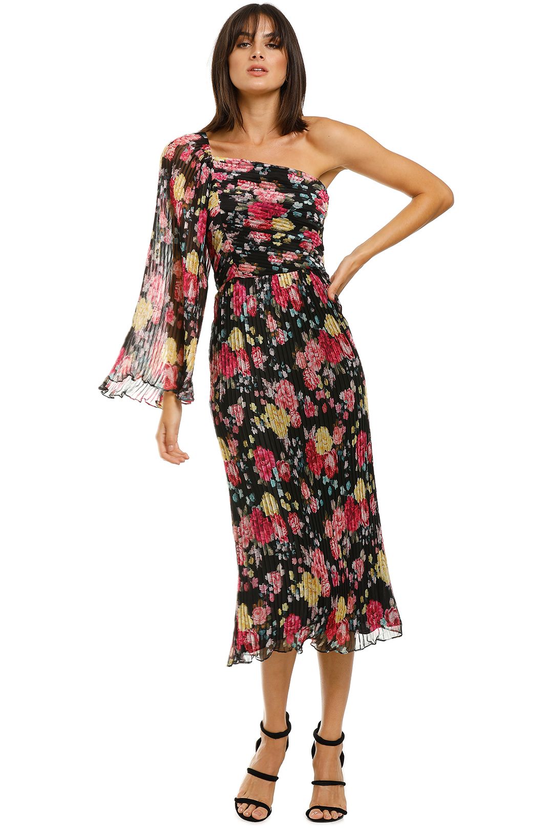 In This Midnight Midi Dress