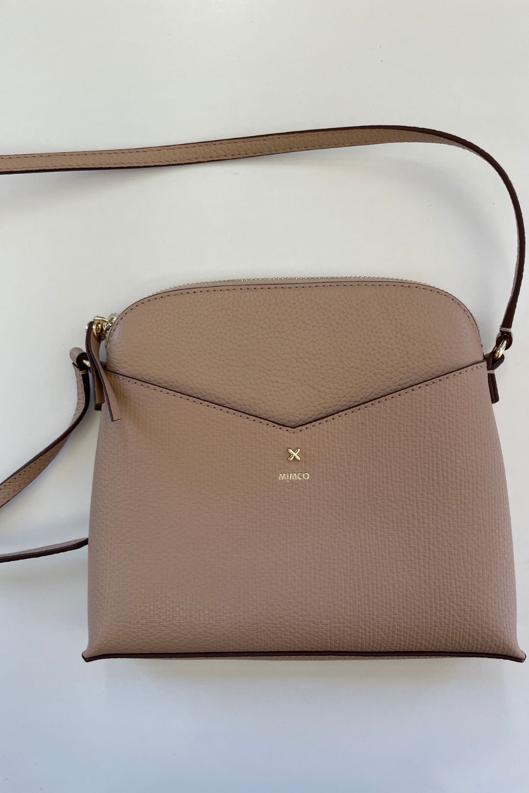 Mimco - D Vine Sling Cross Body Bag - Cream