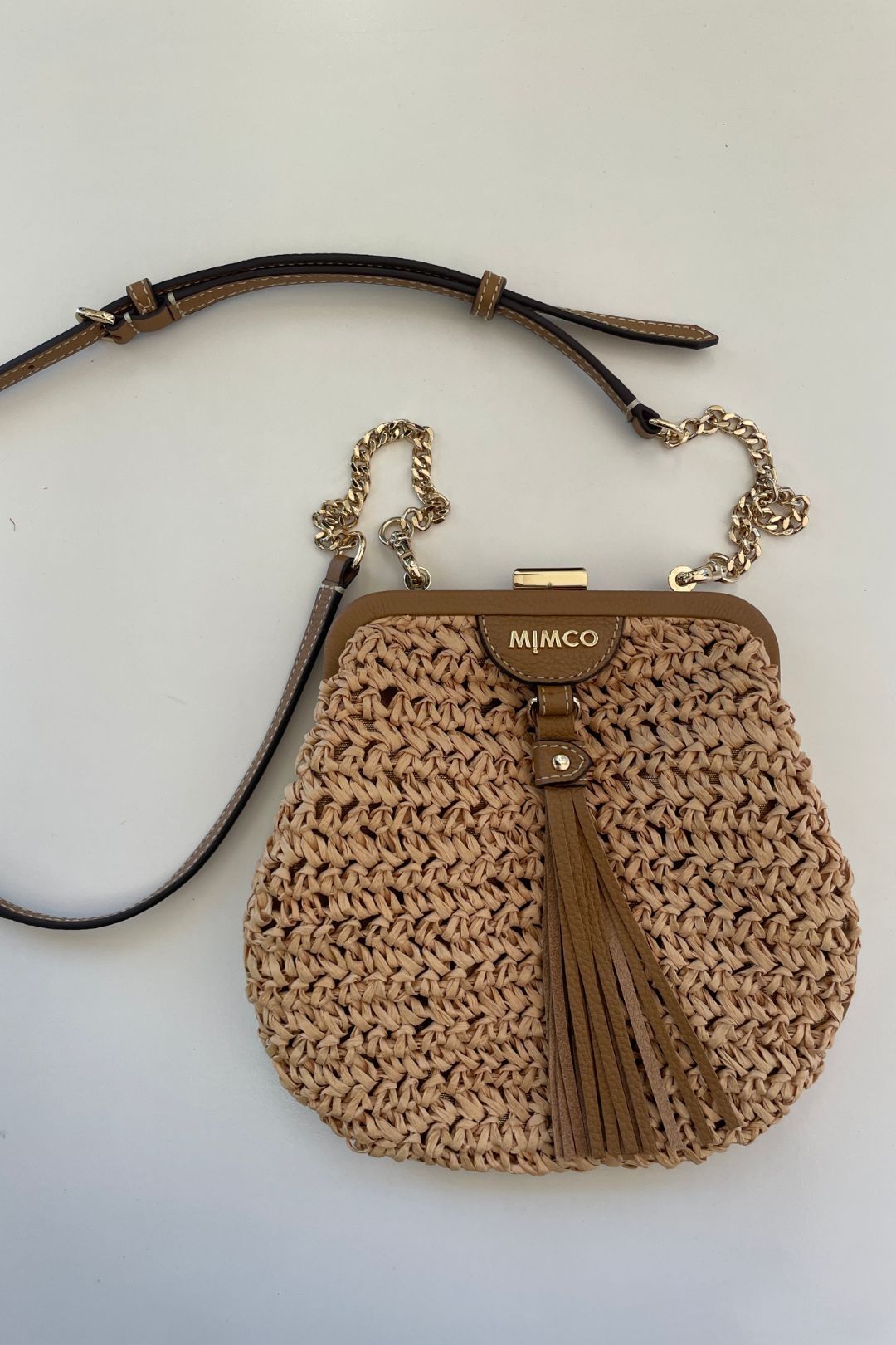 Mimco animal print clearance bag