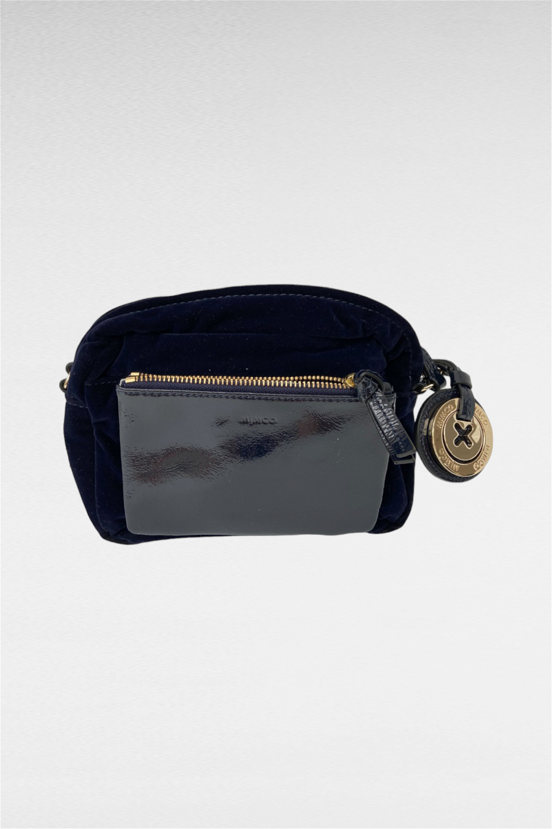 Buy Supernatural Box Hip Bag in Dark Blue Mimco GlamCorner