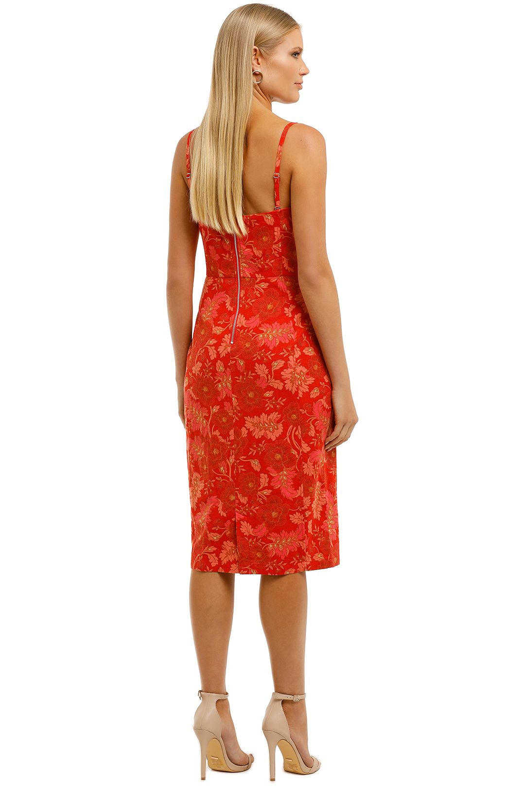 Ministry-of-Style-Hibiscus-Strapless-Dress-Print-Back