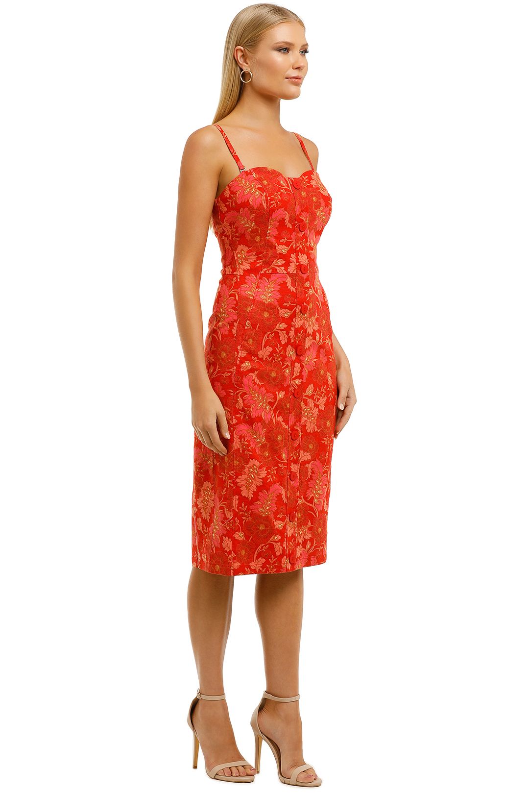 Ministry-of-Style-Hibiscus-Strapless-Dress-Print-Side