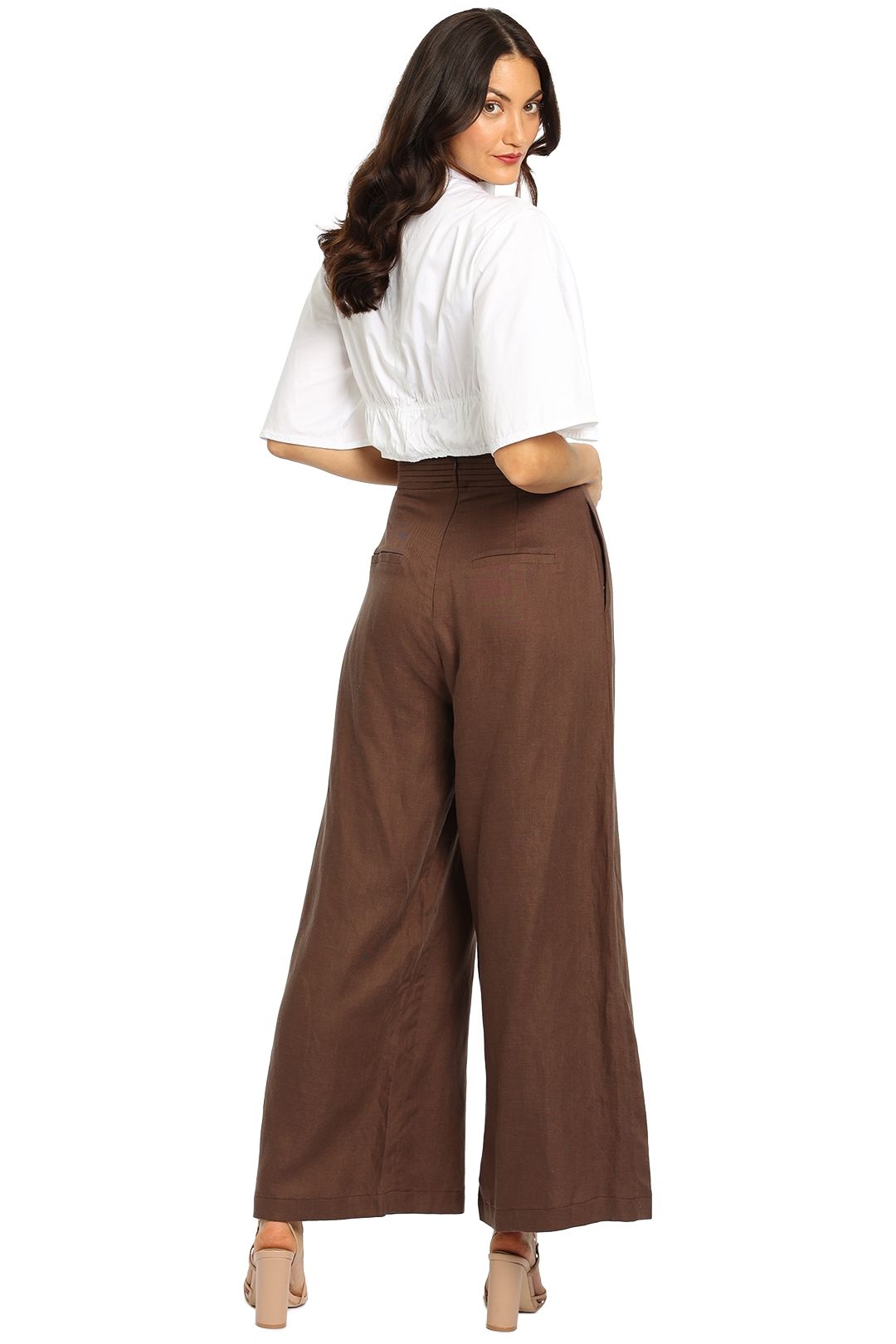 Ministry of Style Elysian Wide Leg Pant High Waisted