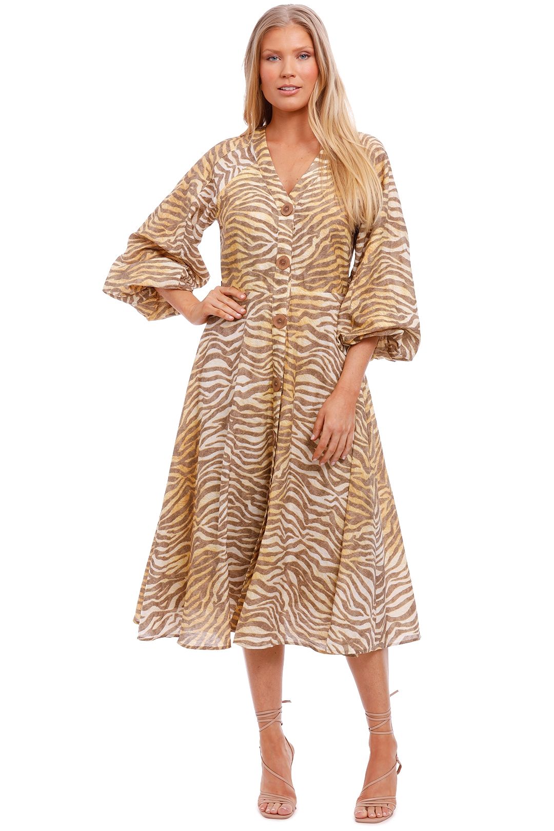 Ministry of Style Escapism Midi Dress Full Skirt