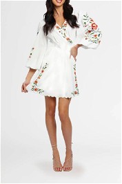 Ministry of Style Gardenia Dress Ivory white